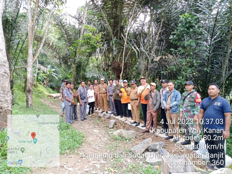 kampung Bali Sadar Utara kecamatan Banjit